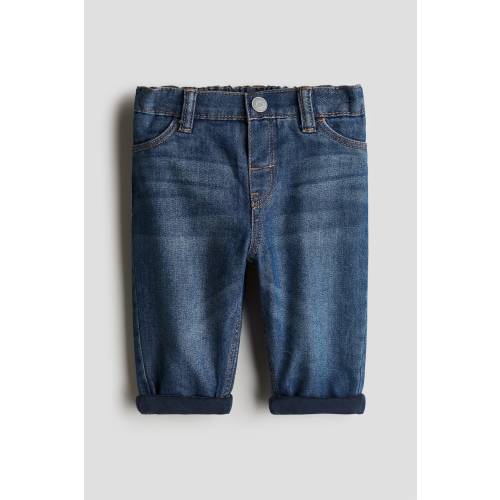 JERSEY-LINED JEANS