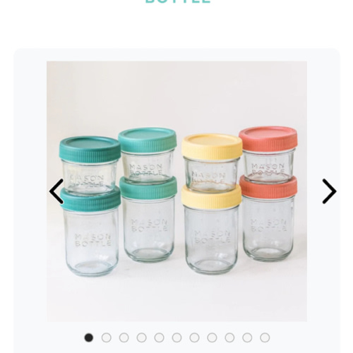 Breastmilk Storage Jar Set – Mason Bottle
