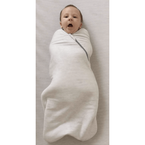 Blue Stripe 1.0 TOG Bamboo Viscose Swaddle Sleep Sack | günamüna