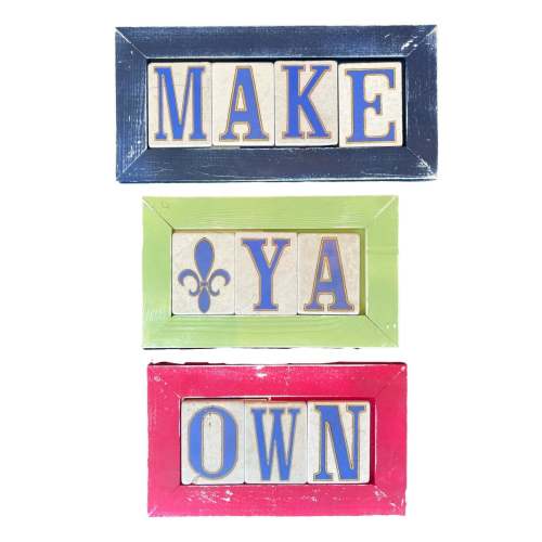 Street Tile Sign Frame *TILES SOLD SEPARATELY