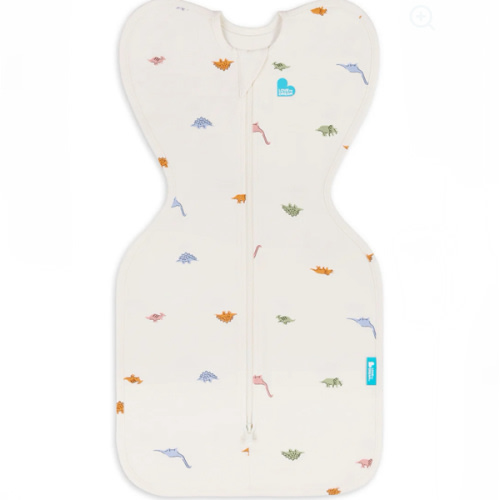 Swaddle Up™ 1.0 TOG Cotton Cream Dino Snore – Love to Dream US
