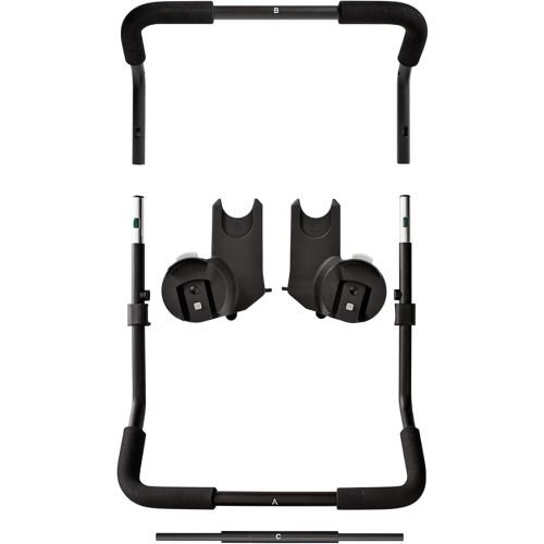 Baby Jogger Chicco/Peg Perego Car Seat Adapter for City Select and City Select LUX Strollers, Black