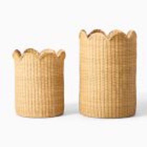 Misha & Puff Rattan Baskets (Set of 2)
