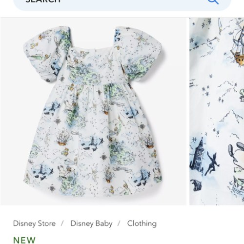 Tinker Bell Toile Dress for Baby and Toddlers by Janie and Jack – Peter Pan | Disney Store