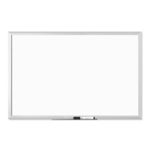 U Brands 35"x23" Magnetic Dry Erase Board with Tray Aluminum Frame