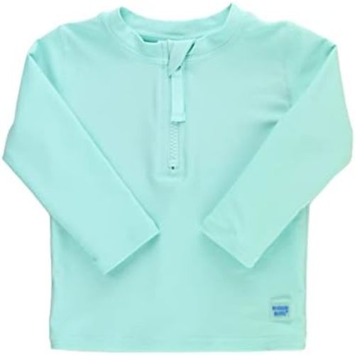 RUGGEDBUTTS® Baby/Toddler Boys Long Sleeve Rash Guard Swim Shirt w/UPF 50+