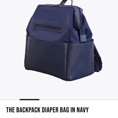 BÉIS 'The Backpack Diaper Bag' in Navy - Diaper Backpack Bag in Navy