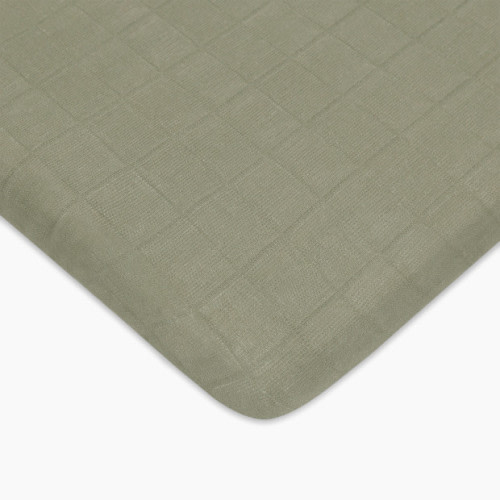 babyletto All-Stages Midi Crib Sheet - Matcha