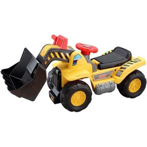 Fisher-Price Big Action Load N Go Ride-On with Lights, Sounds, Storage and Walking Bar