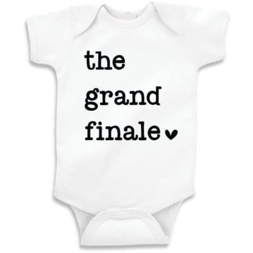 Bump and Beyond Designs Last Child Pregnancy Announcement, The Grand Finale