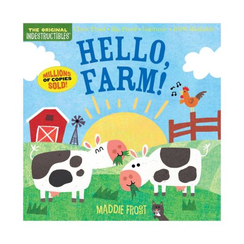 Indestructibles: Hello, Farm! (novelty Book) - By Maddie Frost