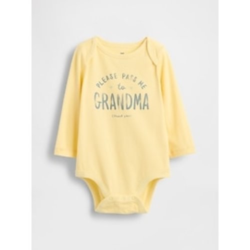 Baby First Favorites Organic Cotton Graphic Bodysuit | Gap