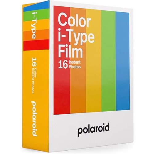 Polaroid Color Film for I-Type Double Pack, 16 Color Instant Photos (6009)