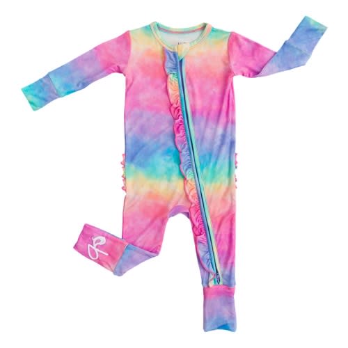 Jemma Ruffle Convertible Romper – Birdie Bean