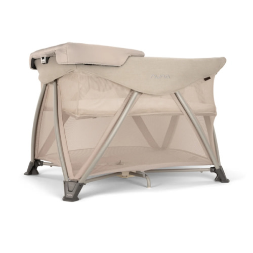 Nuna SENA Aire with New Zip-off Bassinet + Changer  - Biscotti