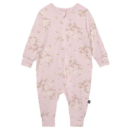 Modern Moments by Gerber Baby Neutral Super Soft Viscose Two-Way Zip Coverall, Sizes Newborn - 24 Months