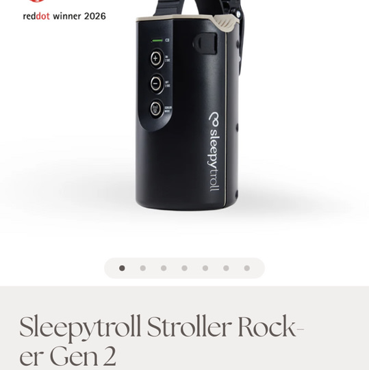 Stroller Rocker Gen 2 - Gentle Rocking | Sleepytroll US