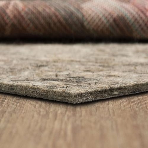 Mohawk Home Non Slip Rug Pad 8' x 10' - 1/2" Thick Felt + Latex Rubber Gripper - Dual Surface Cushion for Hardwood, Carpet, Tile Floors, Made in USA