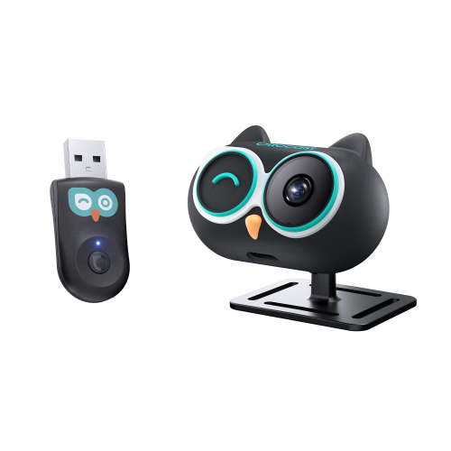 Ottocast Baby Car Camera for Back Seat, 1080P No-Glow Night Vision, Wireless CarPlay Adapter with Split-Screen Navigation and 150° Wide-Angle View