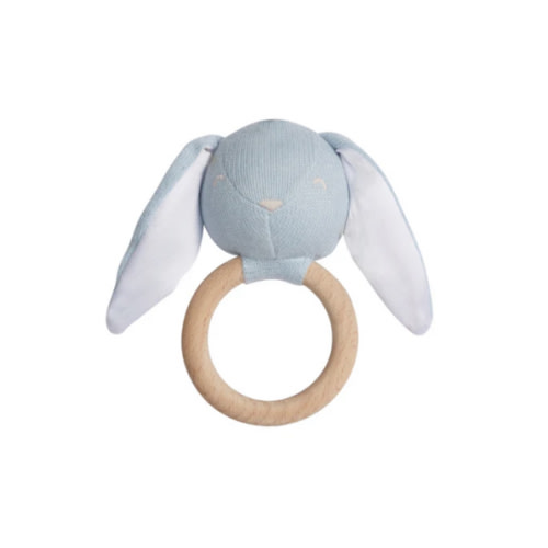 Rattle in Blue Bunny | Over The Moon