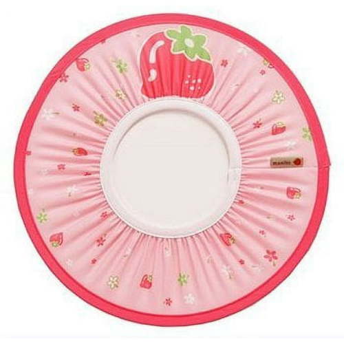 Manito Baby Shampoo Shower Hat /Cap /Visor /Shield, Strawberry/Pink