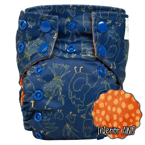 Tiny Tushies Newborn AIO Cloth Diaper