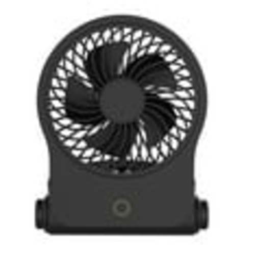 Mainstays New 4" On-the-Go Folding Personal Fan for Stroller, Car Seat, Treadmill, Black