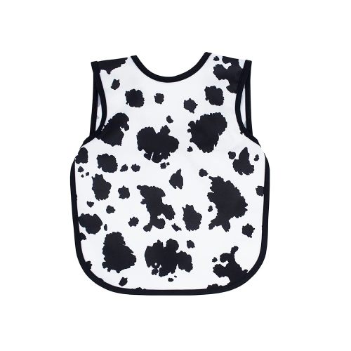 BapronBaby Animal Prints Bapron - No Neck Tie Safer Bib - Baby & Toddler - Soft Waterproof - PVC, BPA & Phthalate Free - 6m+