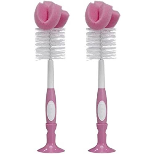 Dr. Brown's Baby Bottle Brush in Pink, 2 Pack