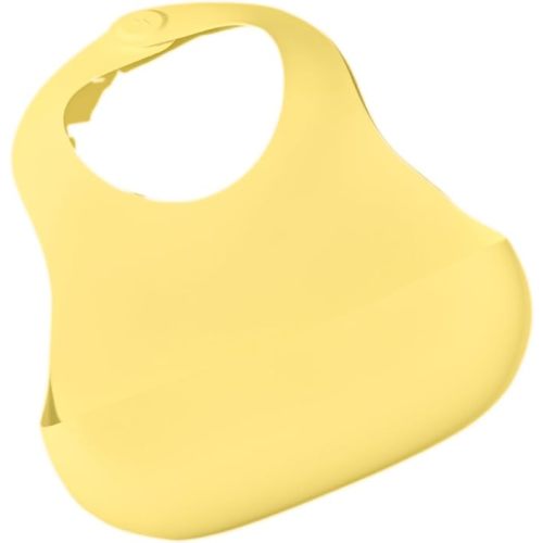 Magnetic Silicone Baby Bib – Waterproof, Dishwasher Safe, BPA Free Food-Grade, Feeding Bib for Infants and Toddlers - Banana Split