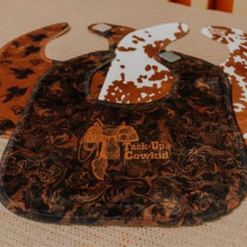 The Whole Herd Tack Up Cowkid Baby Bib Pack at Tractor Supply Co.