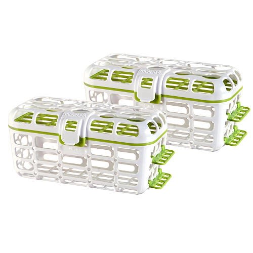 Munchkin Dishwasher Baskets 2 Pack - Green