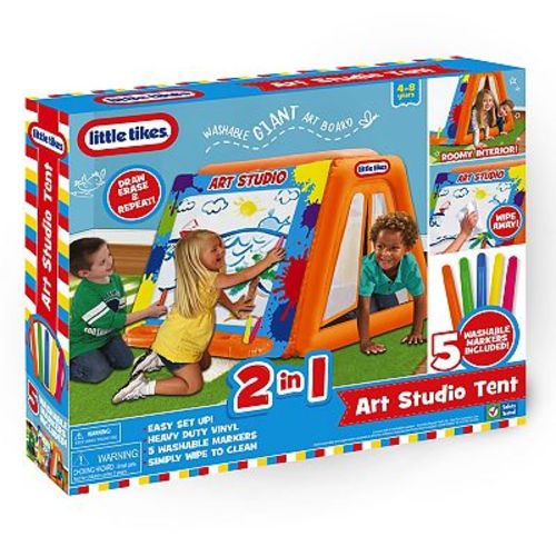 Little Tikes 2-In-1 Art Easel Tent