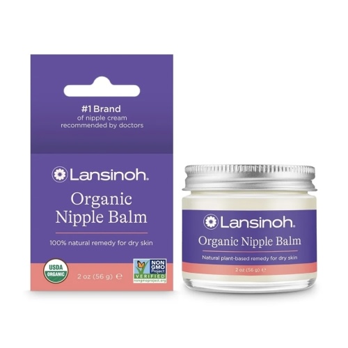 Lansinoh Organic nipple balm, usda certified, soothes sore nipples, lanolin free, safe for mom and baby, 2 Ounce : Amazon.com.au: Baby