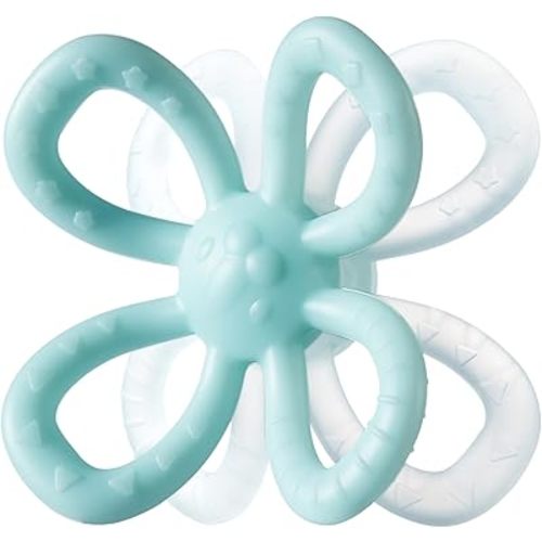 Teethers for Babies 3-12 Months, Baby Teething Relief, Teether Toys, Teething Mittens 3-12 Months for Infant Blue