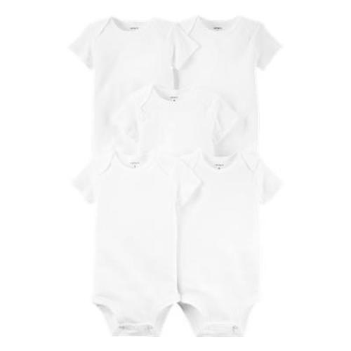 Baby 5-Pack Short-Sleeve Bodysuits - Carter's | Carter's