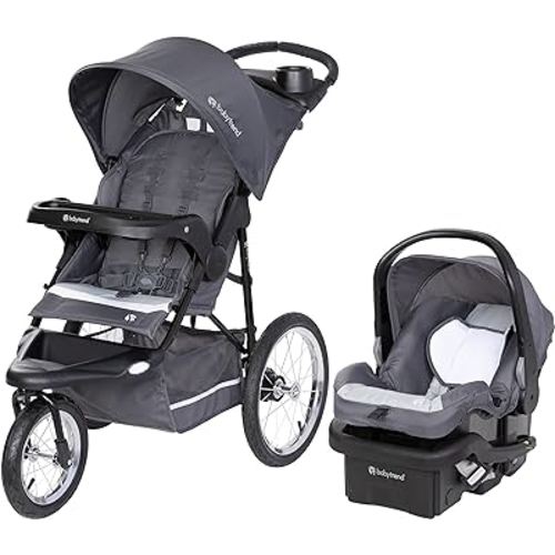 Baby Trend Expedition® Jogger Travel System with EZ-Lift™ Infant Car Seat, Dash Grey