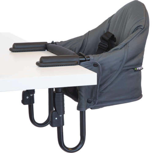 Guzzie + Guss Perch Clip-On Chair Copper Blue (Rose Gold Frame)