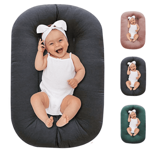 Baby Lounger Pillow For Infants Babies 0 12 Months Lounger For Baby Soft Cotton Breathable Infant Floor Seats & Loungers For Newborn Gifts