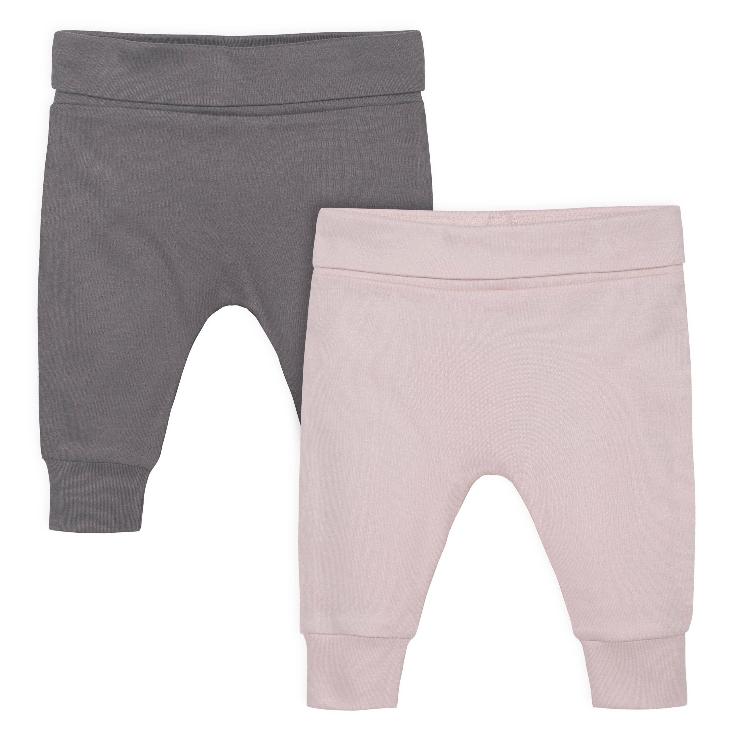 Gerber Baby Girls Pants - Pink and Gray, 3-6 months, 2
