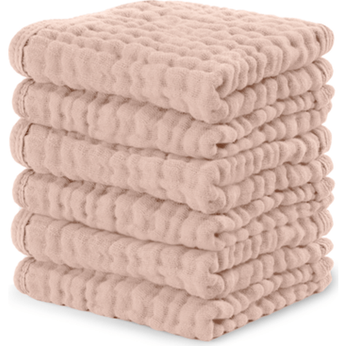 Muslin Washcloths - Pack of 6