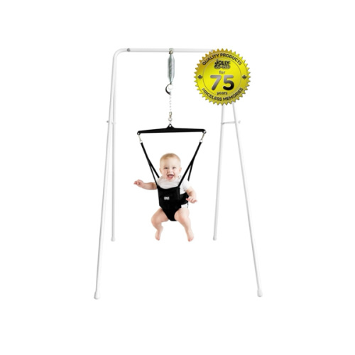 Jolly Jumper *Classic* (Black) - Trusted by Parents, Loved by Babies for Over 75 Years. The Original Baby Exerciser and Your Alternative to Activity Centers and Baby Bouncers.