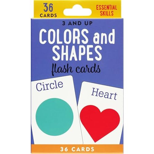 Colors and Shapes Flash Cards