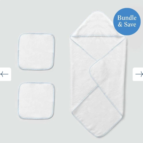 Weezie Towels Baby Bath Bundle