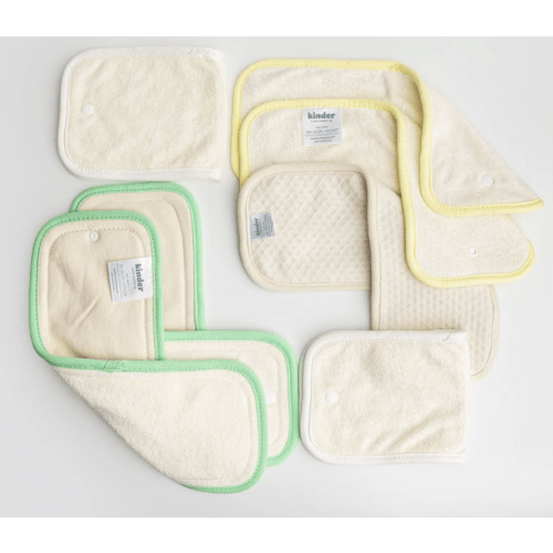 Naptime 7 Piece Absorbency Trial Pack – Kinder Cloth Diaper Co.