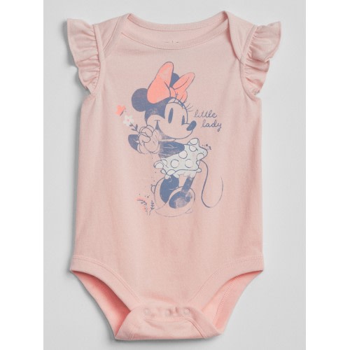 babyGap | Disney Minnie Mouse Bodysuit in pink cameo