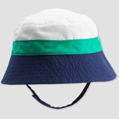 Baby Boys' Striped Swim Hat - Just One You® made by carter's Navy 6-12M