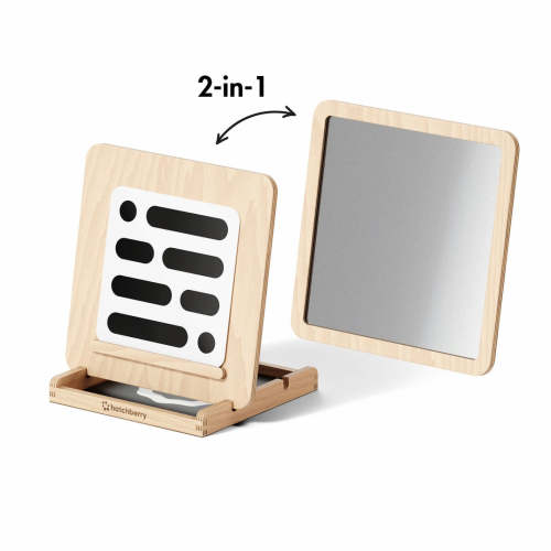 Mini Montessori Mirror | Baby Toy Mirror | Hatchberry