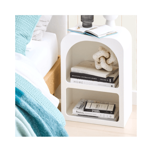 Arched Bedside Table - No Colour - One Size