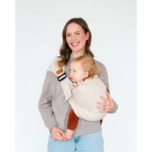 Qookie Go - Hip Carrier - Cream